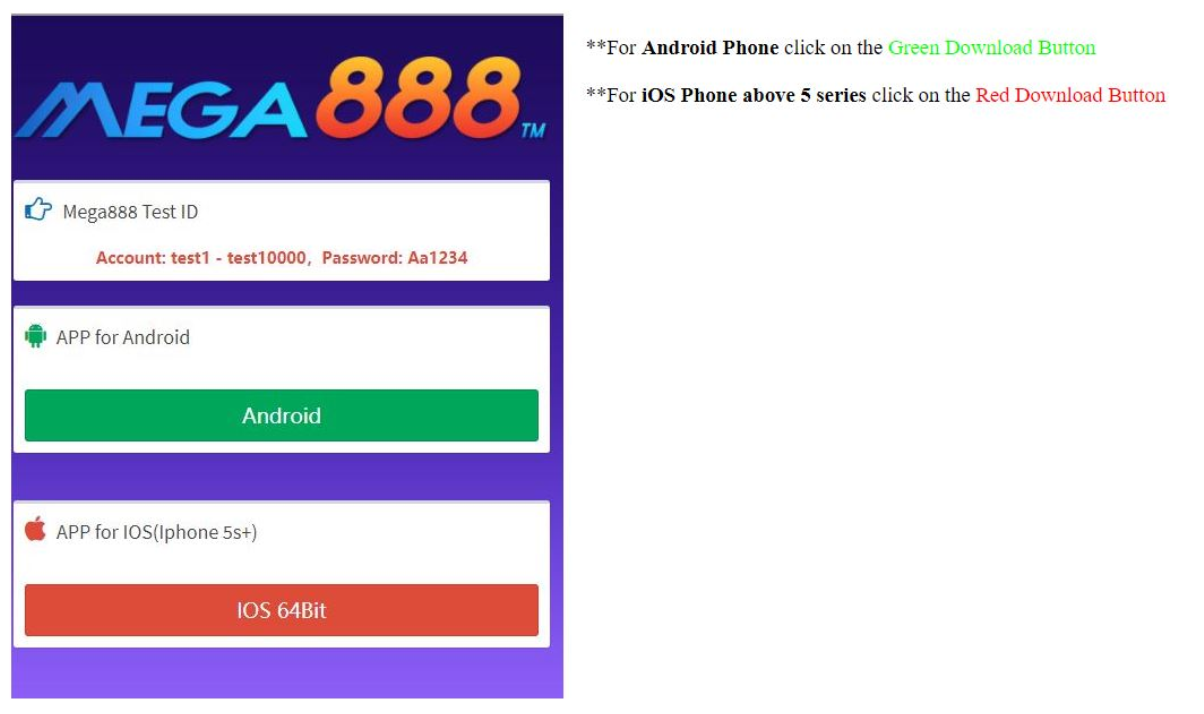 Download aplikasi mega888 malaysia